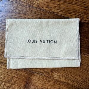Louis Vuitton Fold Over Dustbag